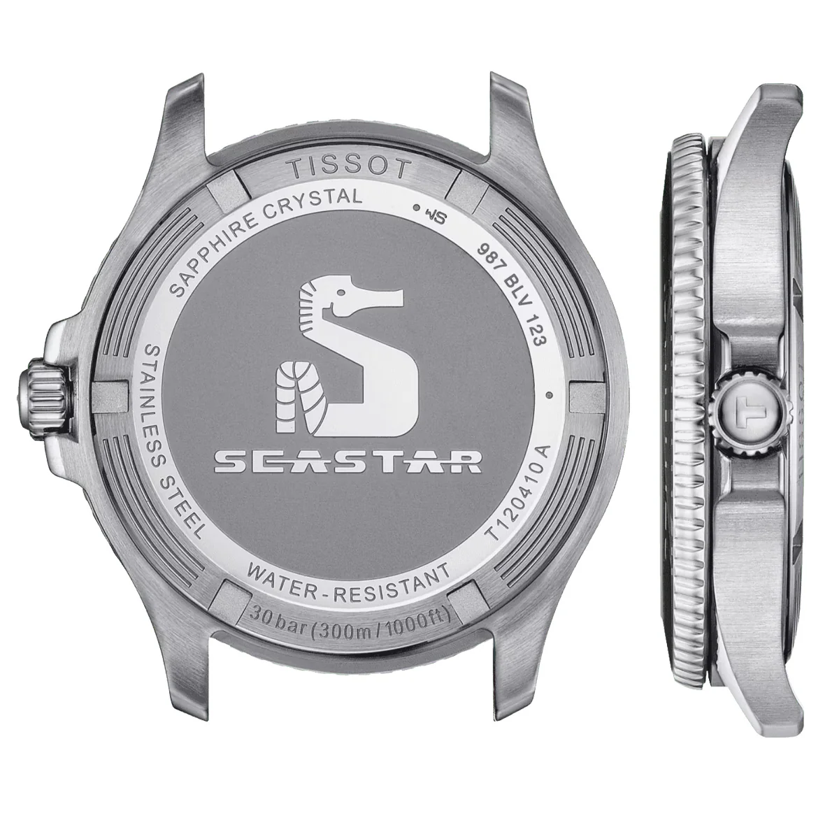 Tissot - Seastar 1000 Diver 40 mm Black Bezel & Dial - T1204101105100 - Image 2