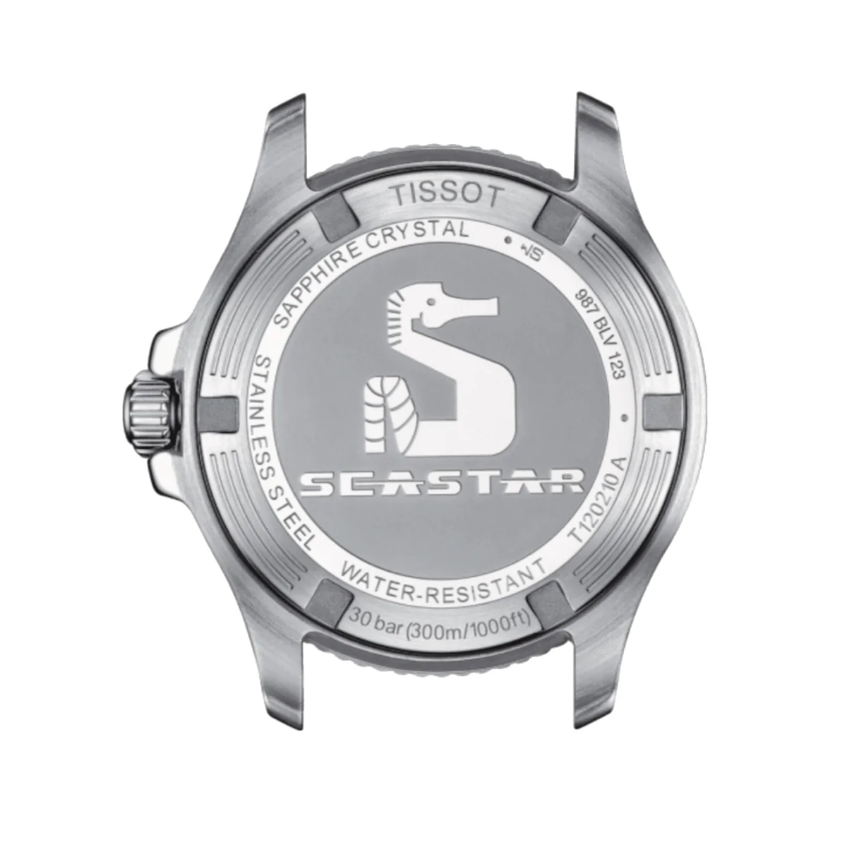 Tissot - Seastar 1000 Diver 36 mm Women's Blue Dial Bezel - T1202101104100 - Image 3